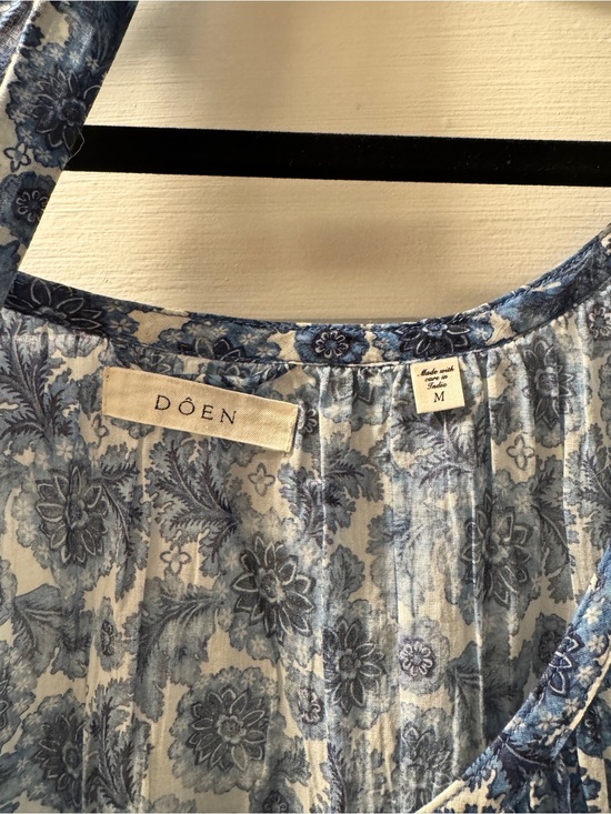 Doen Dresses & Skirts - Doen Blue Floral Sundress